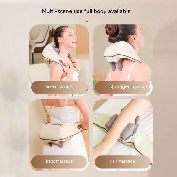 Home Kneading Hot Compress Shoulder And Neck Massager - Image 7